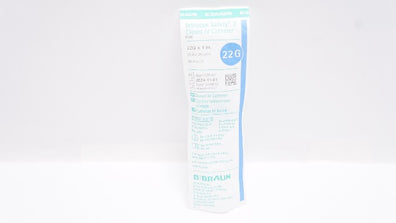 Braun 4251128-02 Introcan Safety 3, Closed IV Cath. 22G x 1inch x 35ml/min